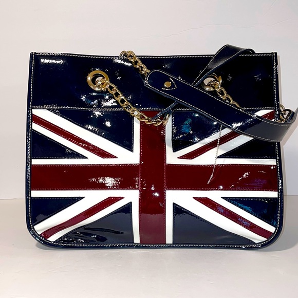 Aspinal of London Handbags - Aspinal of London Brit London Tote Patent Leather